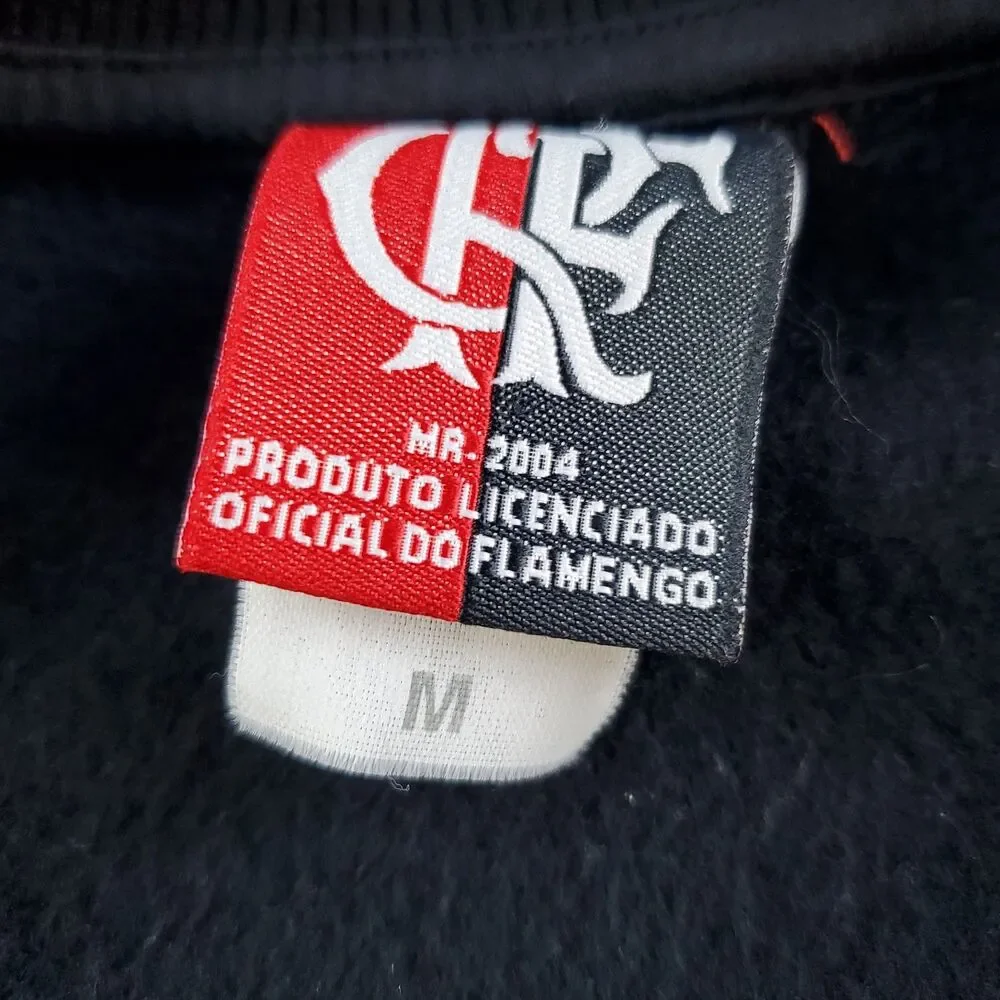 2004 Clube de Regatas do Flamengo jacket Youth Size Medium  Black
